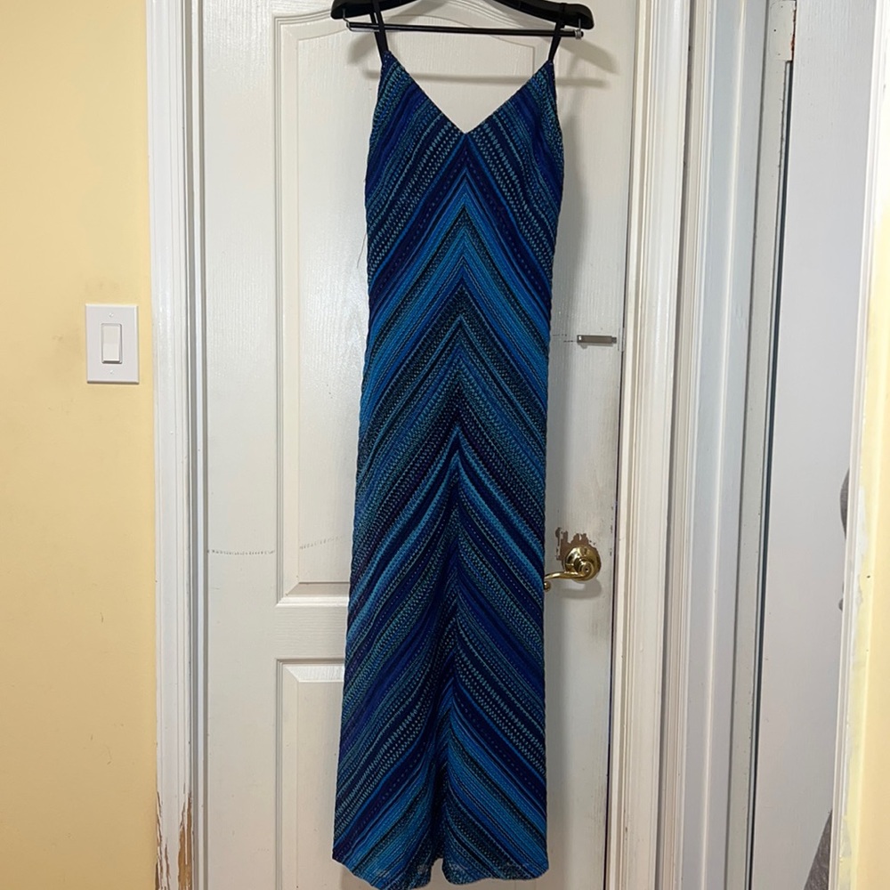 Blue Caché dress